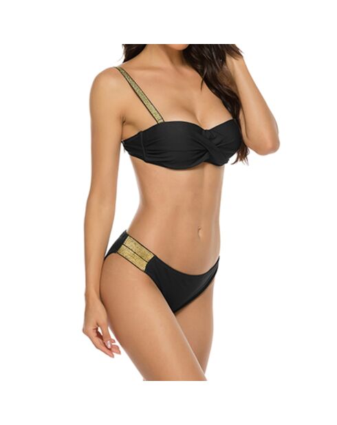 Maillot de bain 2 Pièces Riya noir