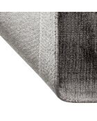 Tapis rectangulaire Nate Viscose gris anthracite - 300x400 cm