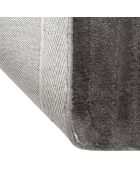 Tapis rectangulaire Dana Viscose gris anthracite - 200x300 cm