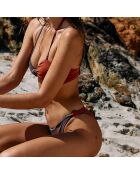 Maillot de bain 2 Pièces Keya marron/orange
