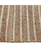 Tapis rectangulaire Rafael Jute naturel - 200x300 cm