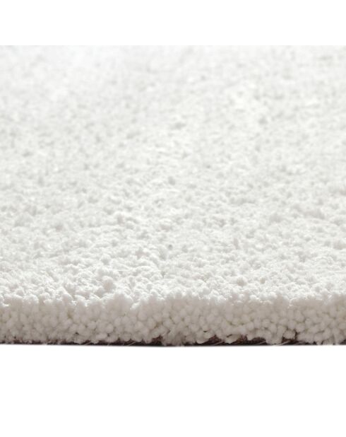 Tapis rectangulaire Jonas Shaggy blanc cassé  - 160x230 cm