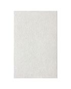 Tapis rectangulaire Jonas Shaggy blanc cassé  - 200x300 cm