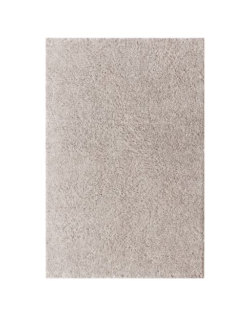 Tapis rectangulaire Jonas Shaggy gris clair - 160x230 cm