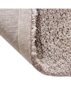 Tapis rectangulaire Jonas Shaggy gris clair - 160x230 cm