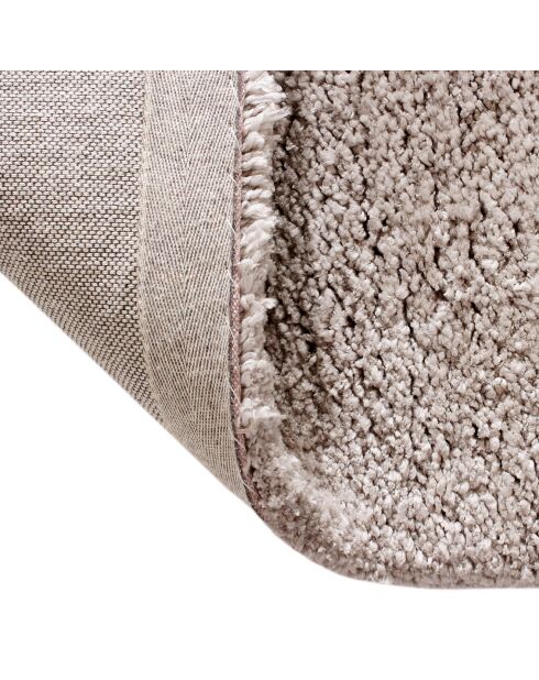 Tapis rectangulaire Jonas Shaggy gris clair - 160x230 cm