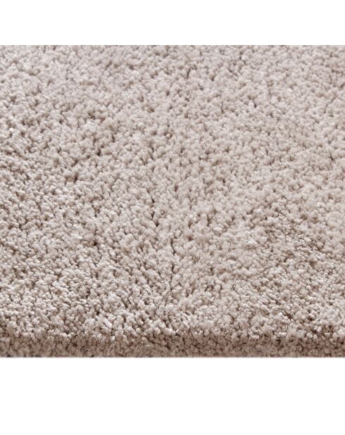 Tapis rectangulaire Jonas Shaggy gris clair - 160x230 cm