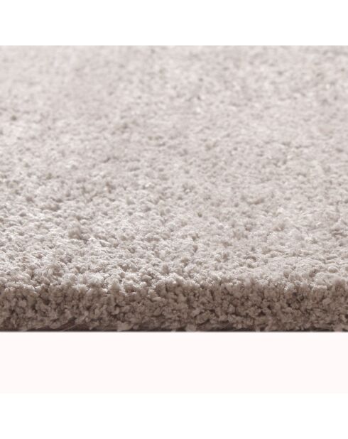 Tapis rectangulaire Jonas Shaggy gris clair - 200x300 cm