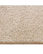 Tapis rectangulaire Jonas Shaggy beige - 160x230 cm