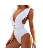 Maillot de bain 1 Pièce Anjali blanc