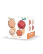 Set de vajilla de arenisca roja Sunset - 12 piezas