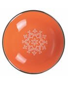 Set de vajilla de arenisca roja Sunset - 12 piezas