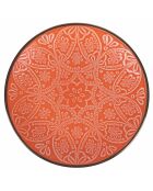 Set de vajilla de arenisca roja Sunset - 12 piezas