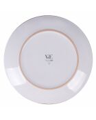 Set de vajilla de arenisca roja Sunset - 12 piezas