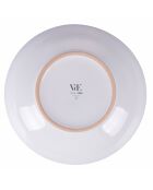 Set de vajilla de arenisca roja Sunset - 12 piezas