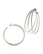 Boucles d'oreilles en Argent rhodié