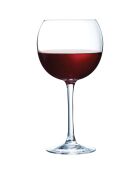6 Verres à pied Cabernet Ballon transparents - 47 cl