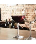 6 Verres à pied Cabernet Ballon transparents - 47 cl