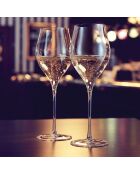 6 Flûtes à Champagne Exaltation transparents - 35 cl