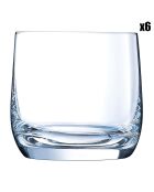6 bicchieri bassi trasparenti Vigne - 37 cl