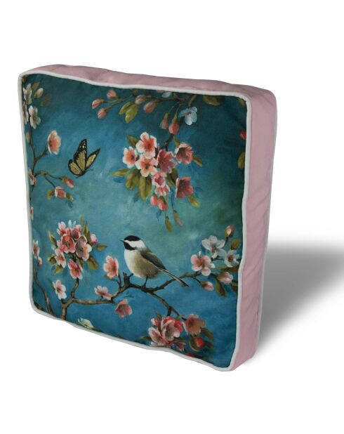 Galette de chaise multicolore - 42x42 cm