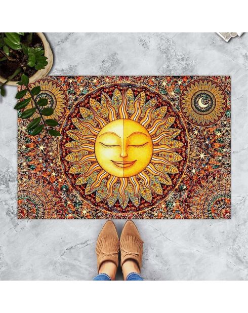 Veelkleurige deurmat - 40x60 cm