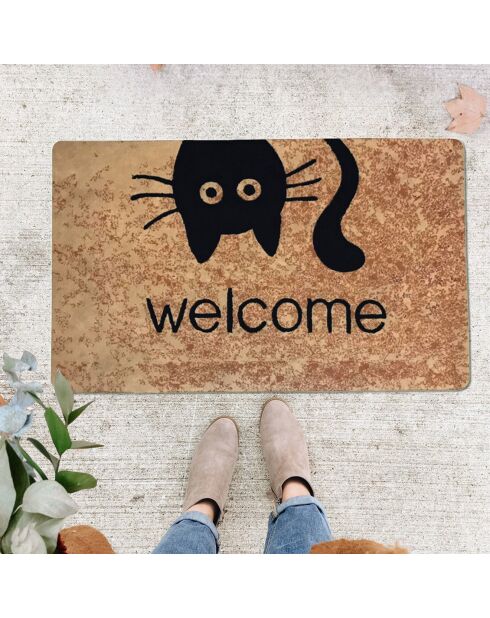 Veelkleurige deurmat - 40x60 cm