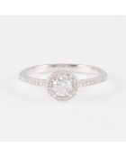 Ahimsa Diamantring 0,36 Karat Weißgold