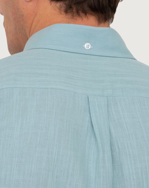 Chemise manches courtes Stown menthe