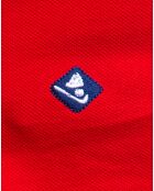 Polo manches courtes Amsterdam bordeaux