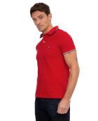 Polo manches courtes Amsterdam bordeaux
