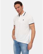 Polo manches courtes Amsterdam blanc