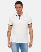 Polo manches courtes Amsterdam blanc