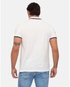 Polo manches courtes Amsterdam blanc