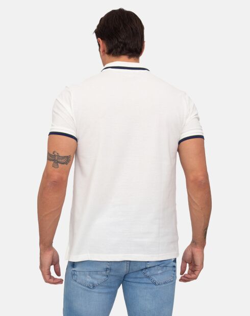 Polo manches courtes Amsterdam blanc