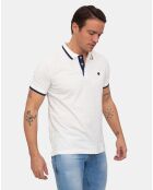 Polo manches courtes Amsterdam blanc