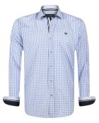 Chemise manches longues Karen bleue