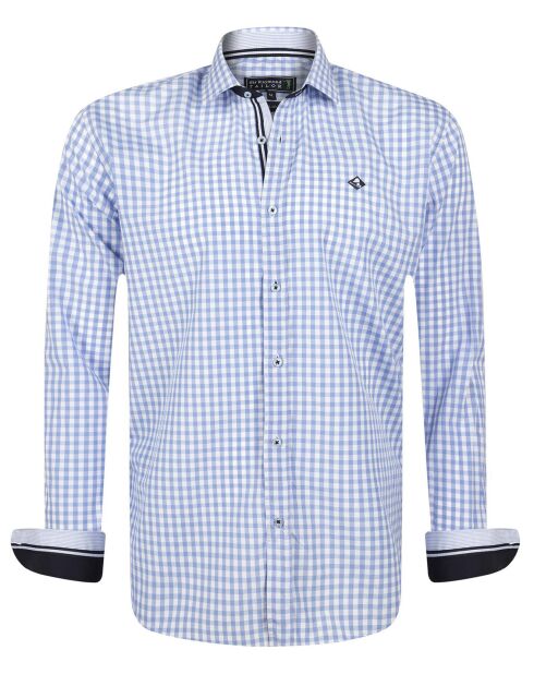 Chemise manches longues Karen bleue