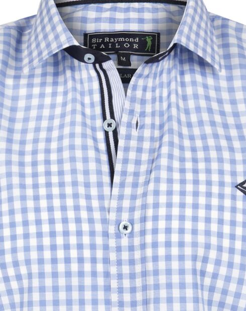 Chemise manches longues Karen bleue