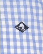 Chemise manches longues Karen bleue