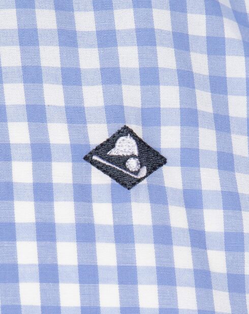 Chemise manches longues Karen bleue