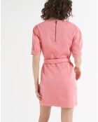 Robe en jean ceinturée malabar
