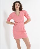 Robe en jean ceinturée malabar