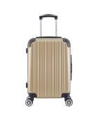 3 Valises 4 roues doubles Denali 55/65/75 cm beiges