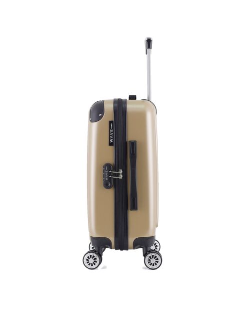 3 Valises 4 roues doubles Denali 55/65/75 cm beiges