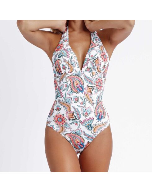 Maillot de bain 1 Pièce Adhya imprimé multicolore