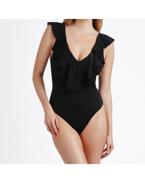 Lalita schwarzer einteiliger Badeanzug