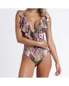 Maillot de bain 1 Pièce Nayeli imprimé multicolore