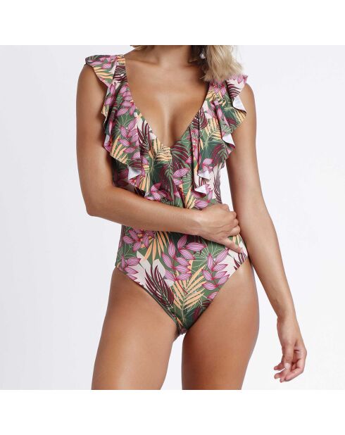 Maillot de bain 1 Pièce Nayeli imprimé multicolore