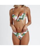 Maillot de bain 2 Pièces Neila imprimé vert